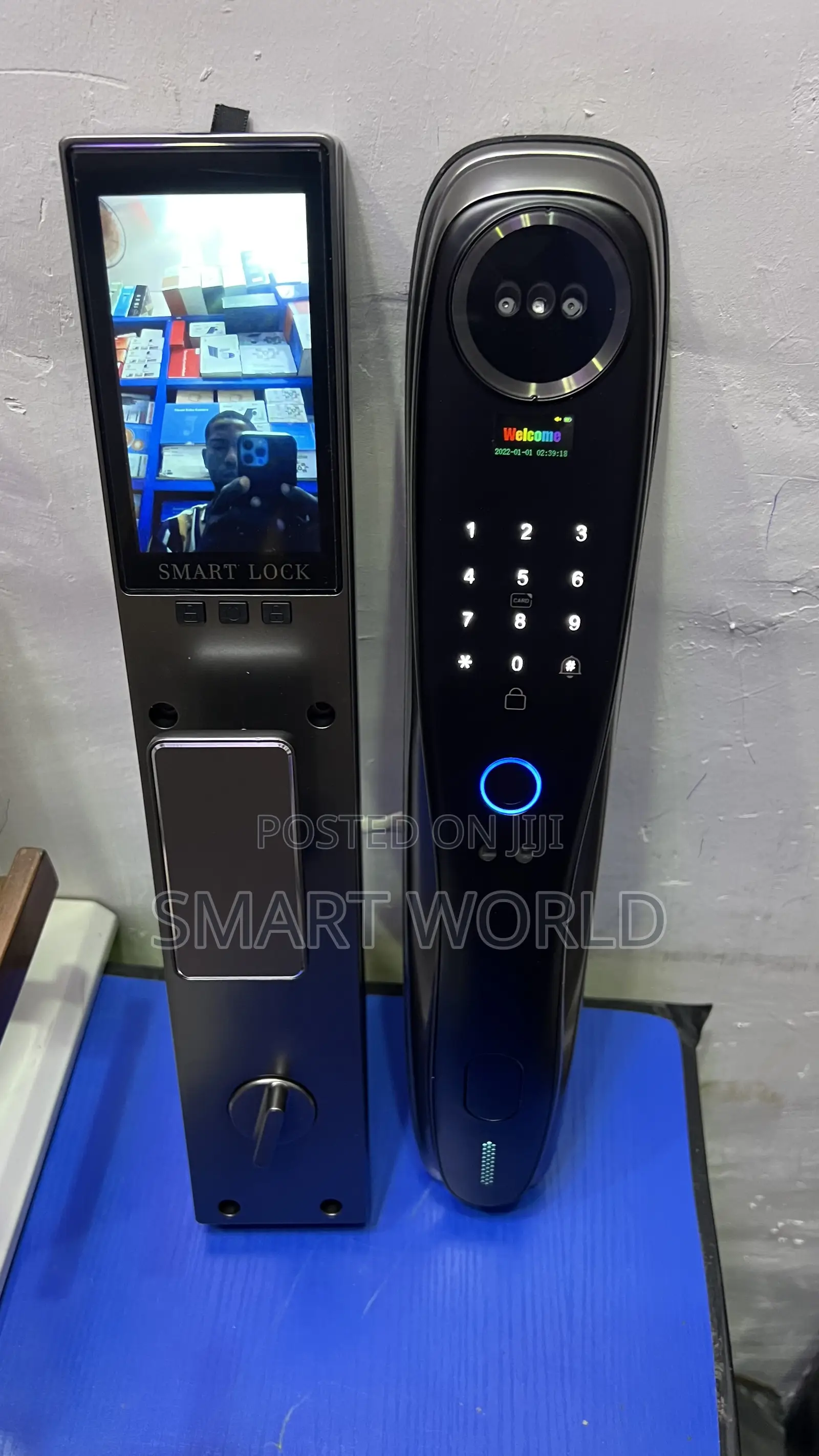 Curvy 3d Face Recognition Smart Lock With Phone App