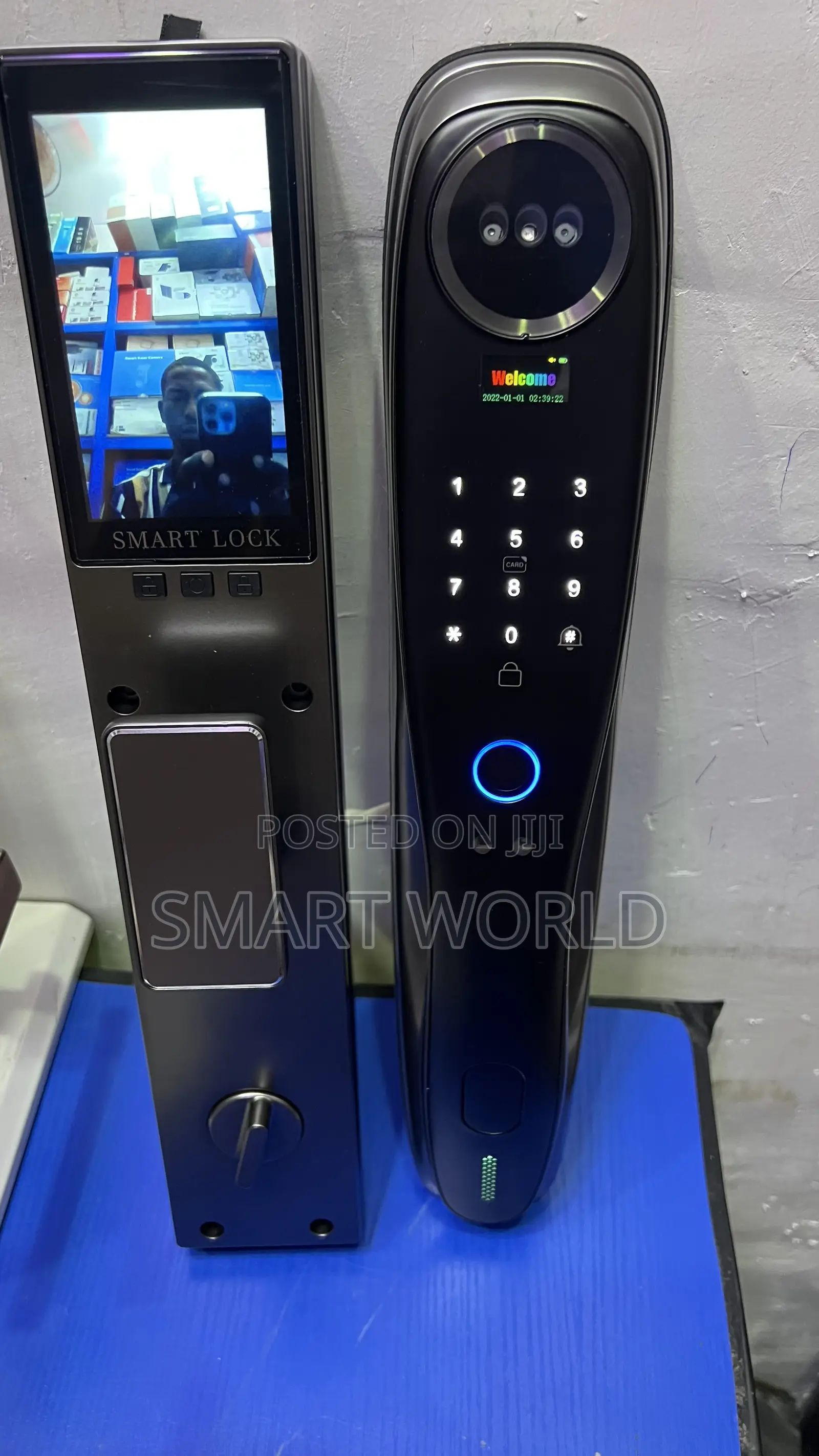 Curvy 3d Face Recognition Smart Lock With Phone App