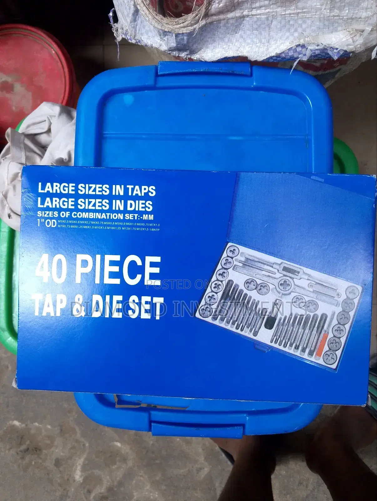 40pcs Tap and Die Set