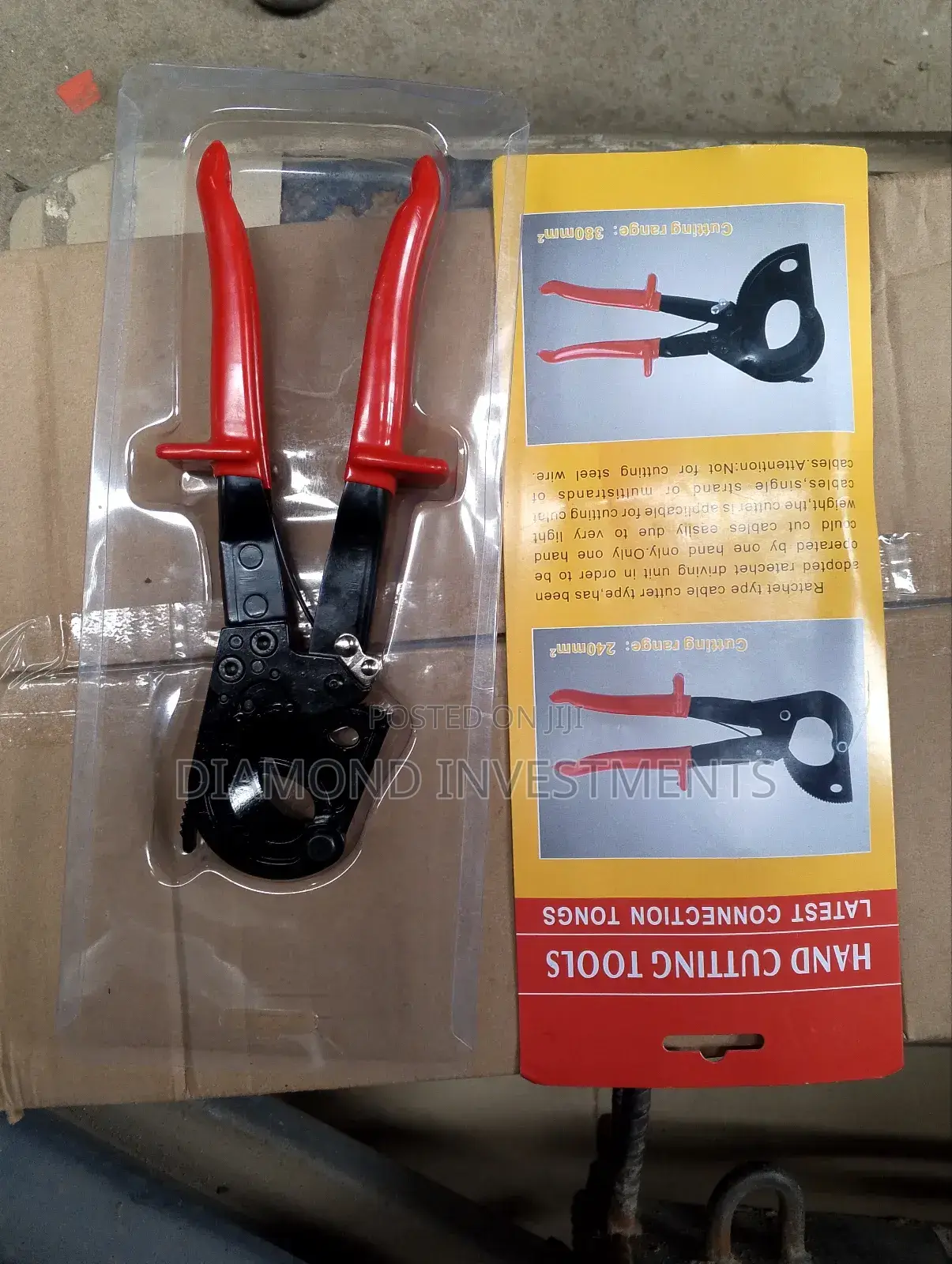 Hand Racket Cable Cutter
