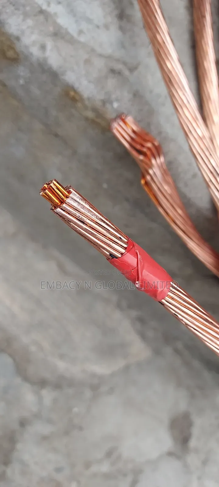 35mm Bare Copper, 100% Pure Copper