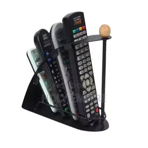 Remote Control Organizer Box-4-Compartment Iron Storage Rack