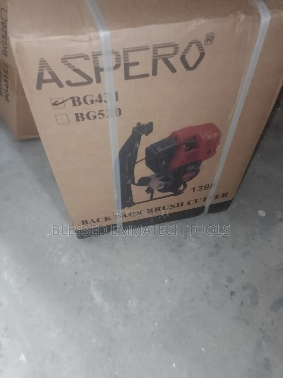 Aspero 4 Stroke Backpack Brush Machine
