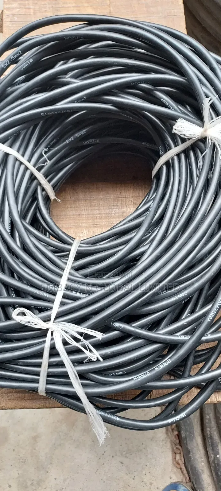 2.5mm 2core Flexible Cable Pure Copper