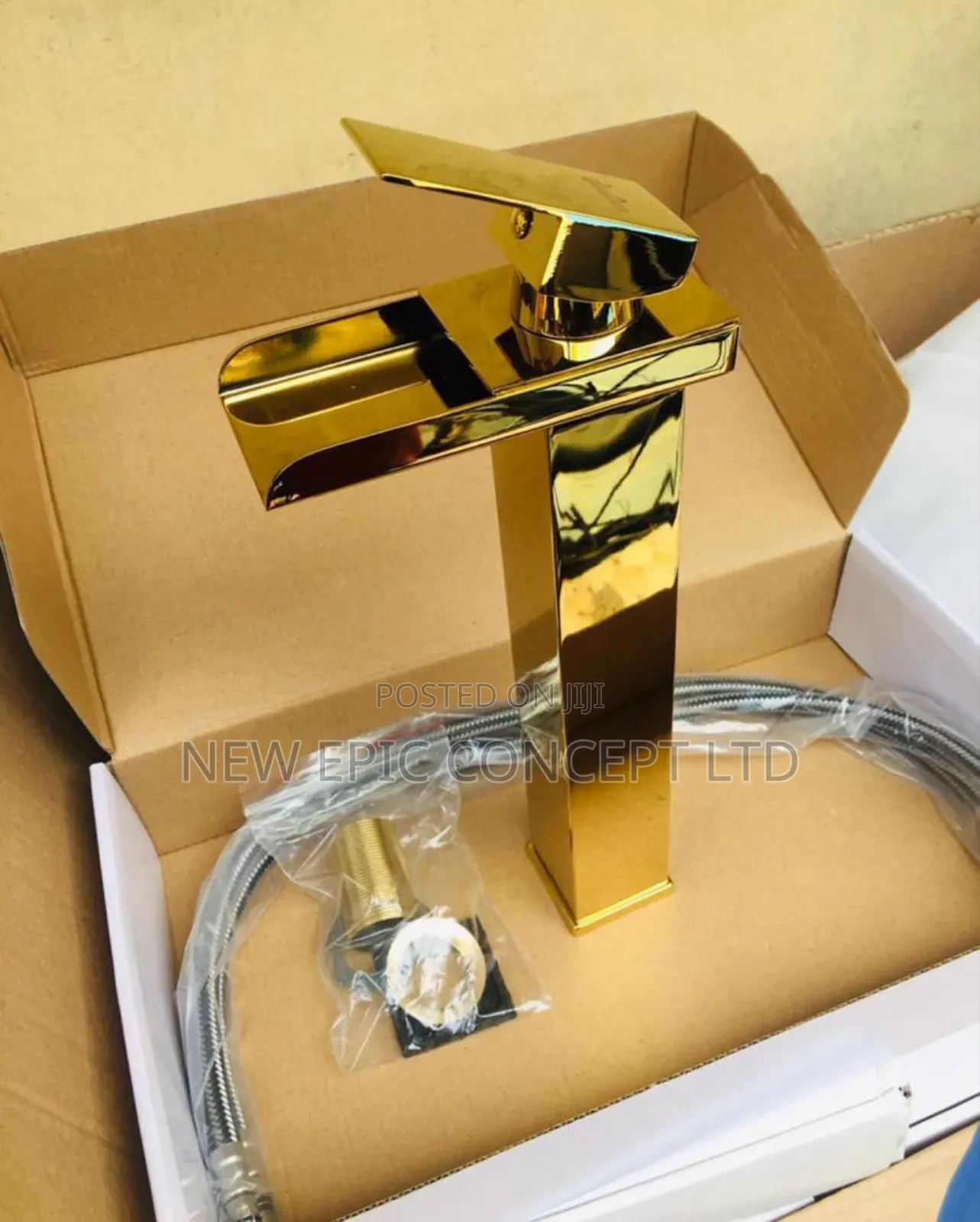 Basin Mixer Gold Tap