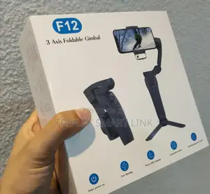 F12 Foldable Handheld Gimbal Stabilizer Face Object Tracking