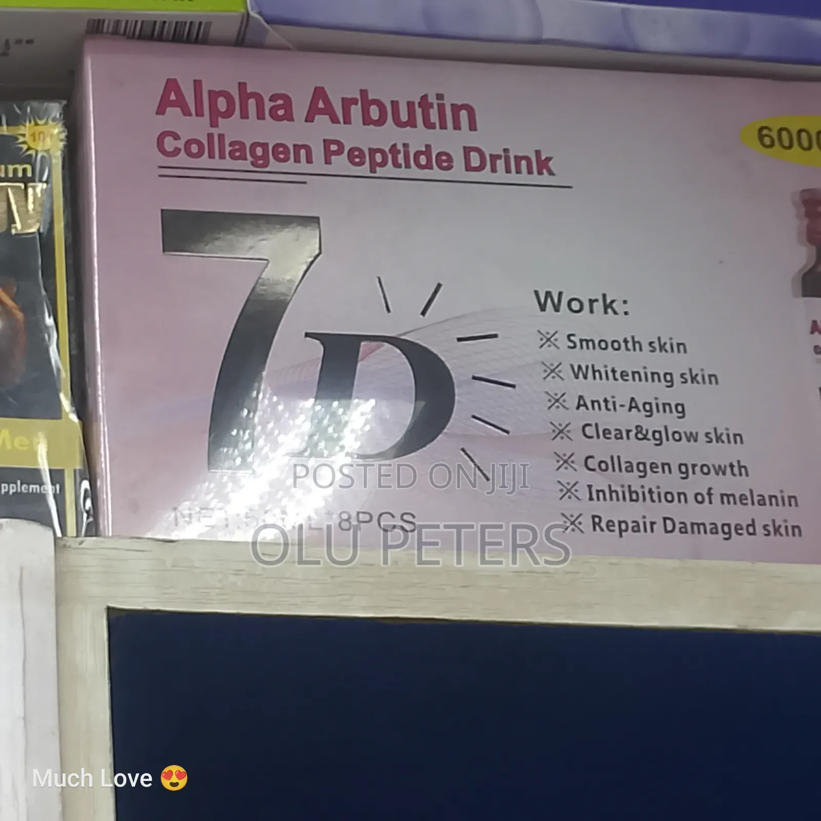 Alpha Arbutin Collagen Peptide Drink