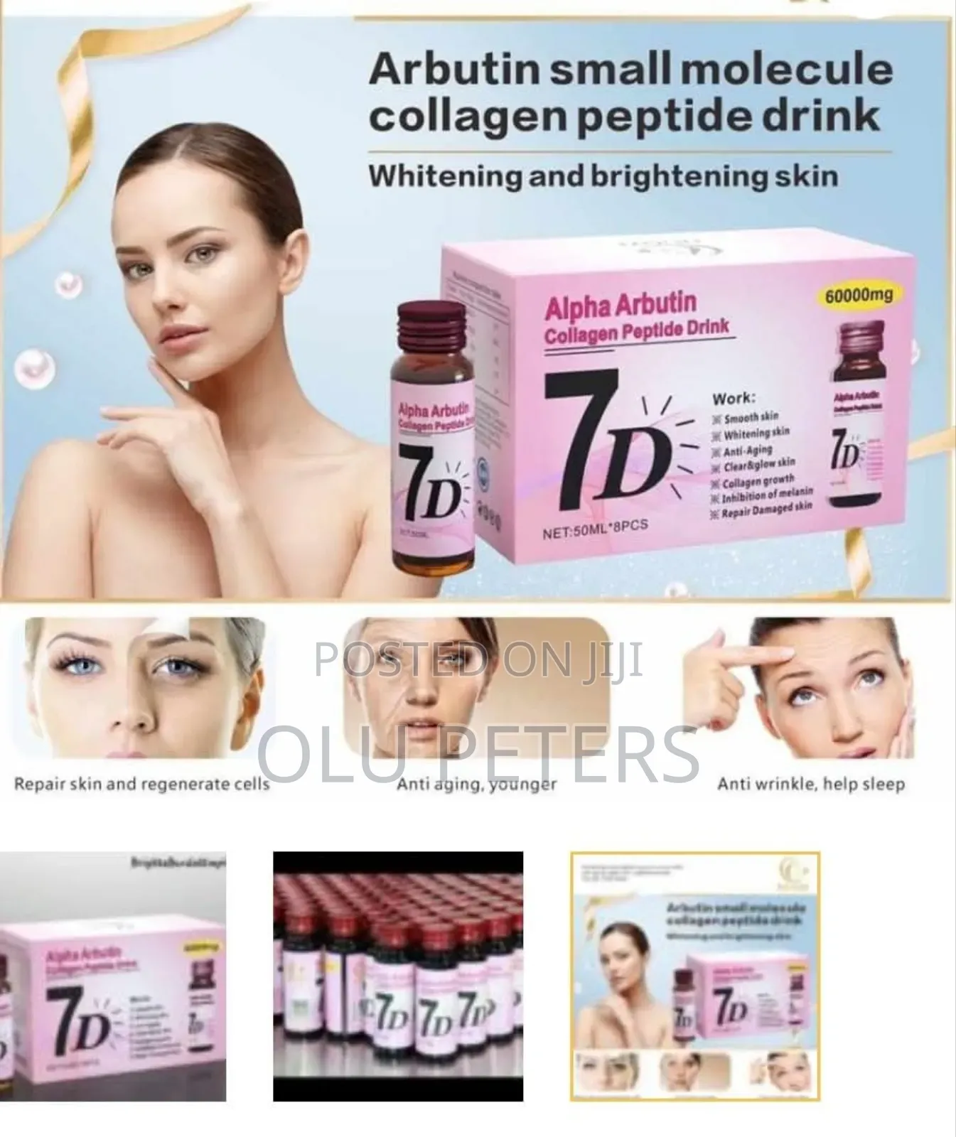 Alpha Arbutin Collagen Peptide Drink