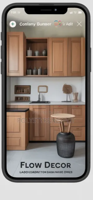 Kitchen Cabinet Plus Wardrobe By Flow Decor Ltd