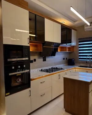 Luxury Kitchen Cabinet With Island by Oluwaseun Furniture