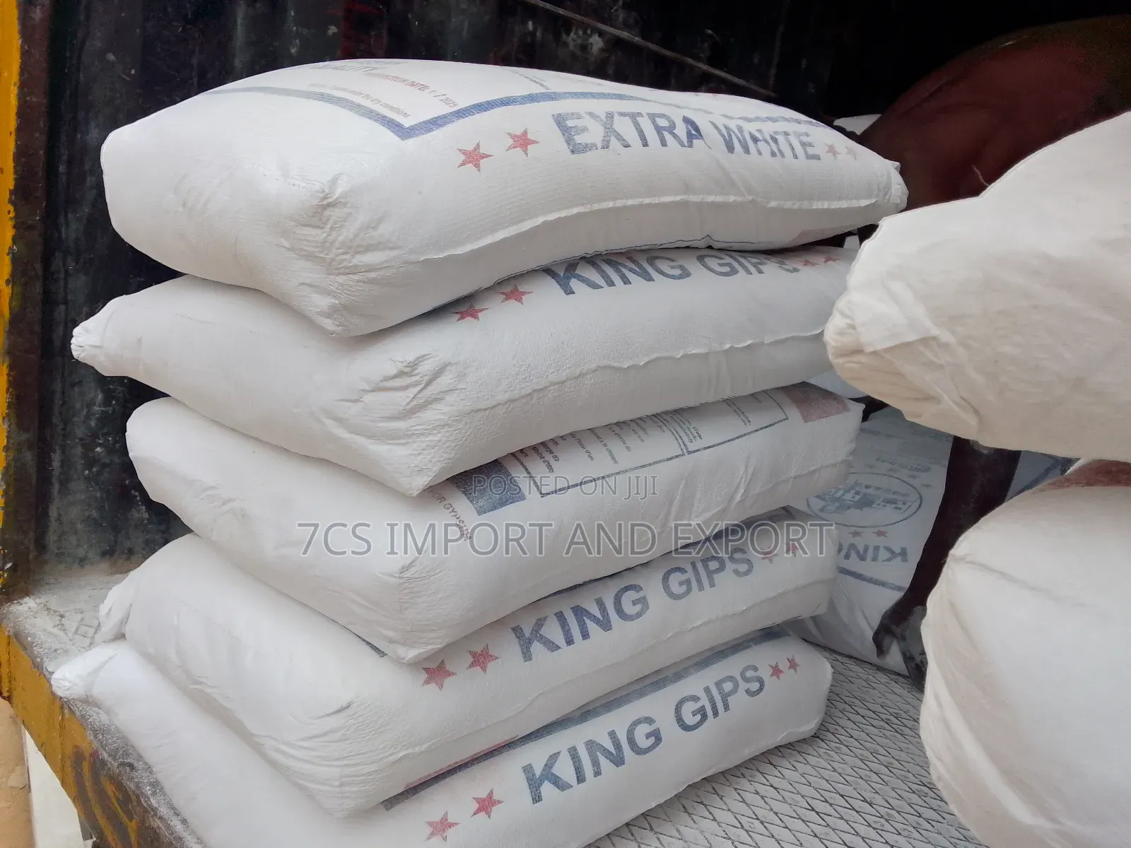 King Gips Gpysum White Cement