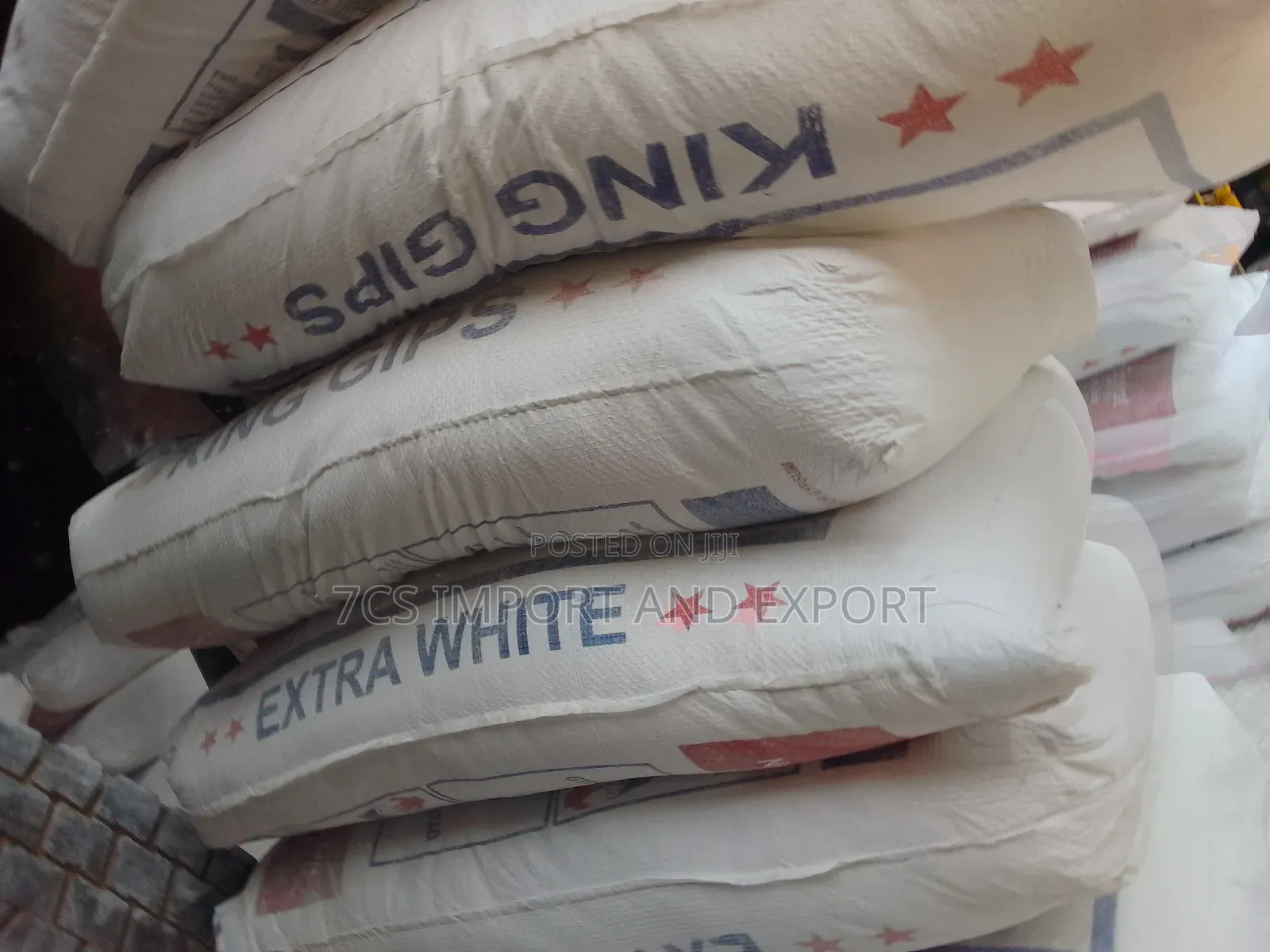 King Gips Gpysum White Cement