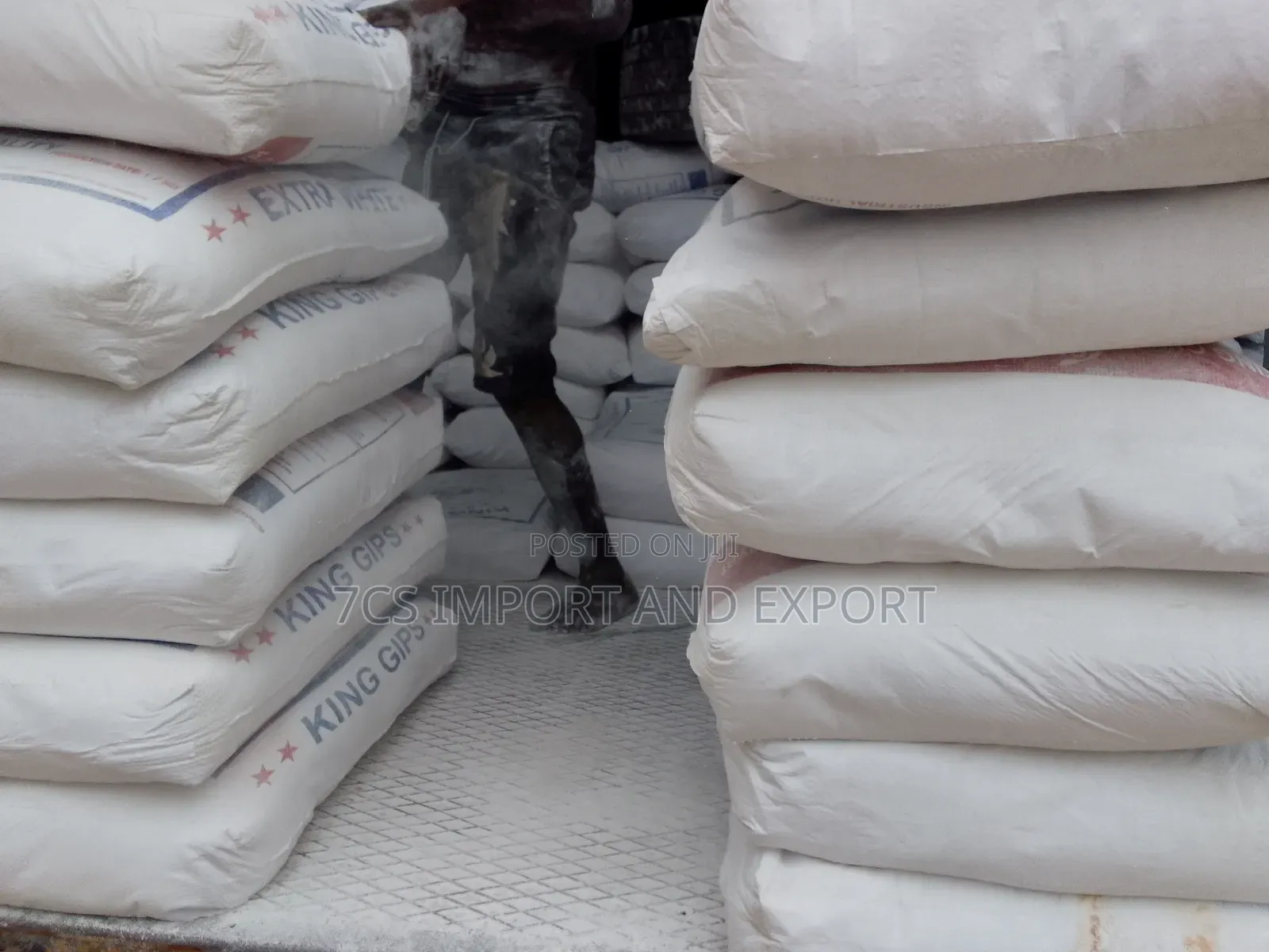 King Gips Gpysum White Cement