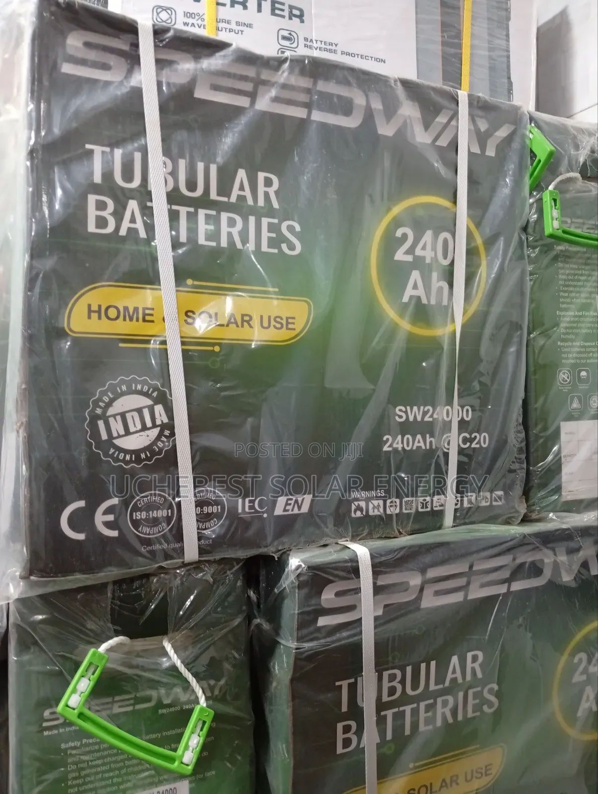 240ah/24v Speedway Tubular Battery