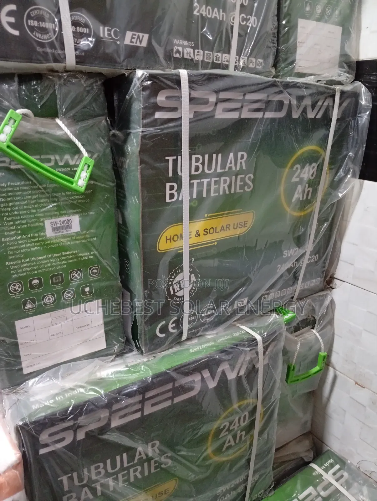 240ah/24v Speedway Tubular Battery