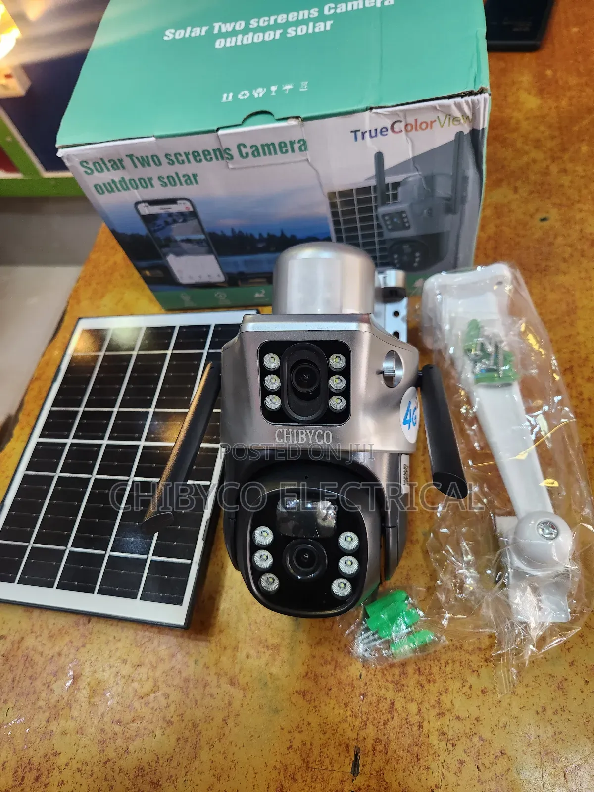 5mp V380 Pro Solar Camera