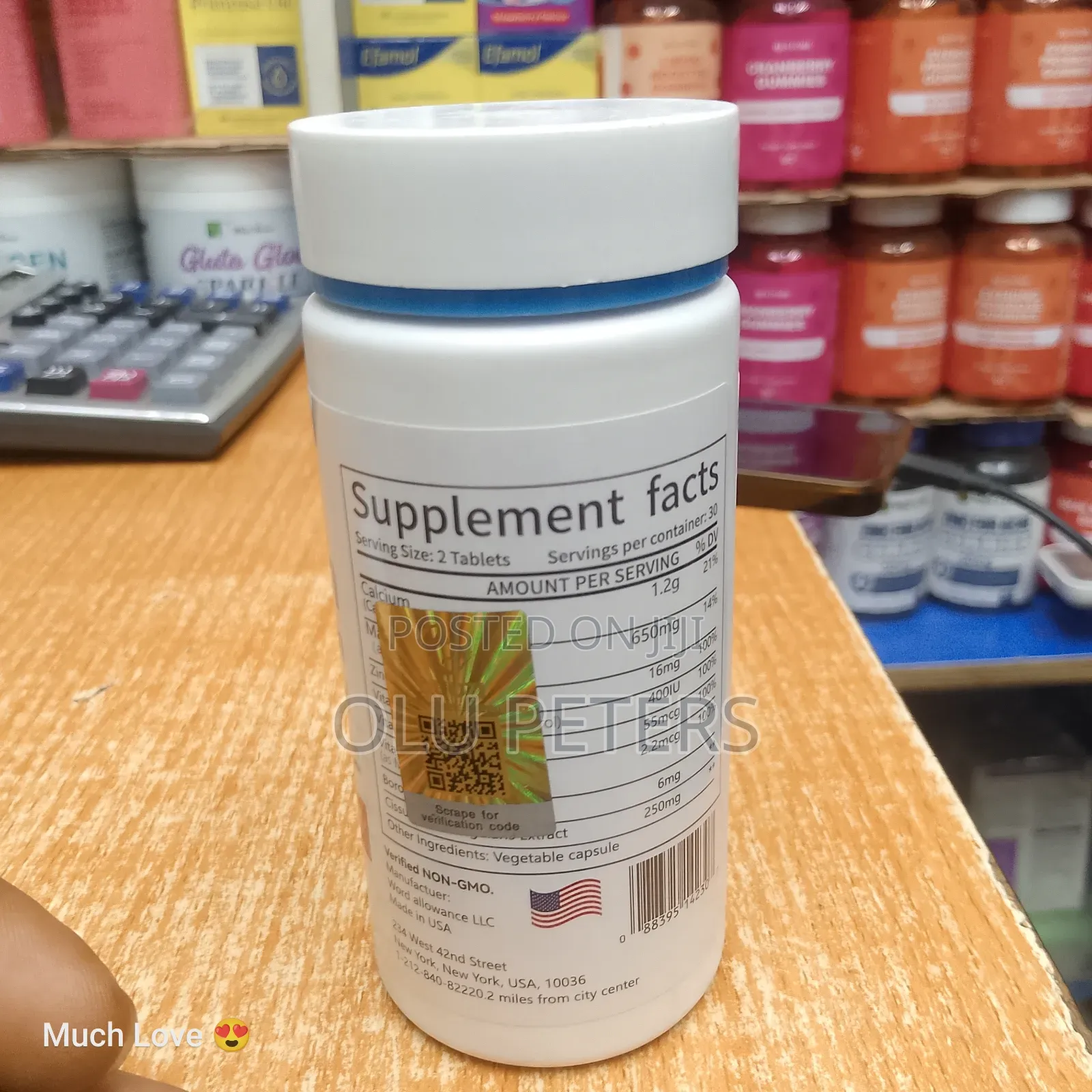 Duozi Calmagzinc + Vit D3