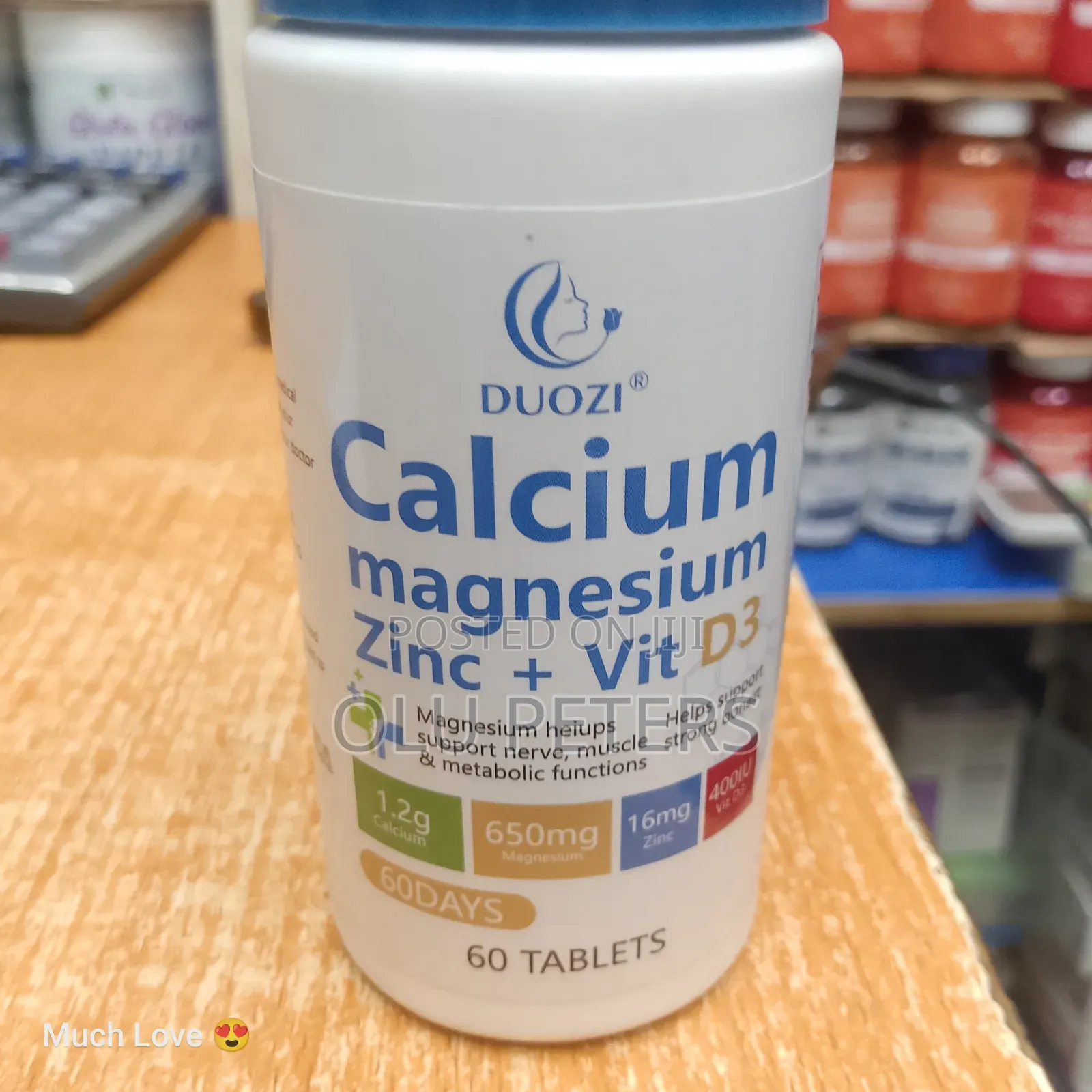 Duozi Calmagzinc + Vit D3