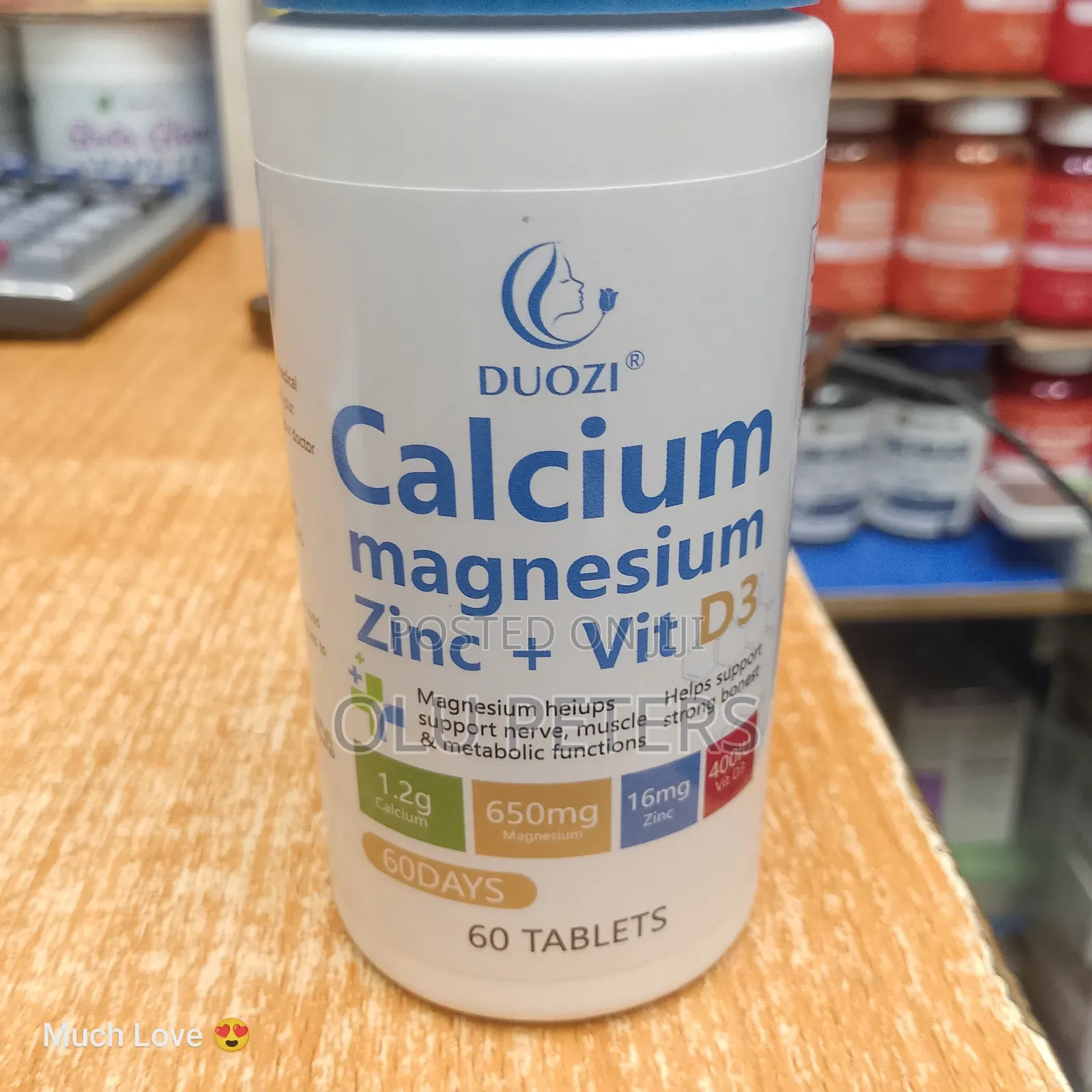 Duozi Calmagzinc + Vit D3