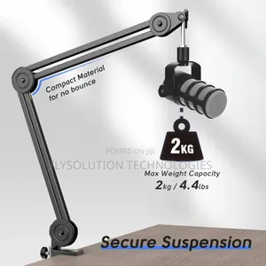 Fifine Bm63 Boom Microphone Arm Stand