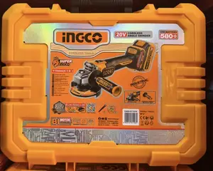 Ingco 20v Cordless Angle Grinder 2 Batteries