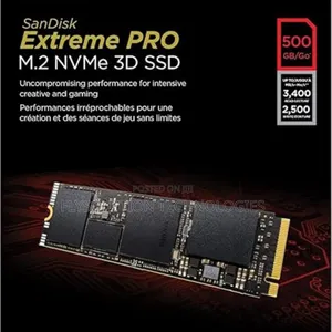 Sandisk Extreme M.2 Nvme SSD 500gb 5000mb/S