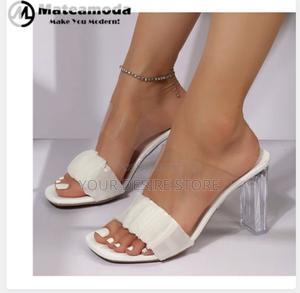 Mateamoda Women Heels -White