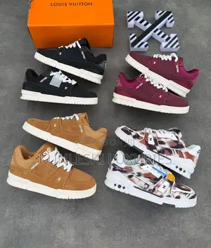 Original Louis Vuitton Monogram Luxury Sneakers Collections