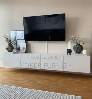 High Gloss Floating Tv Stand