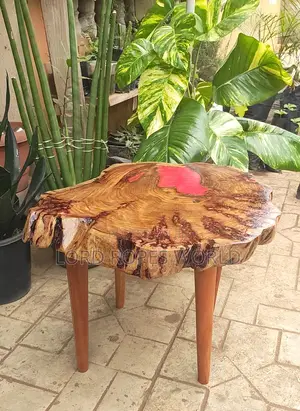 Handcrafted Rare Oak Tables