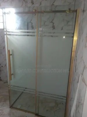 Gold Shower Cubicles.