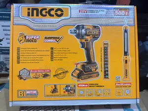 Ingco 20v Cordless 2-piece Combo Kit
