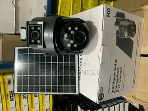 Solar CCTV Camera With Double Lence and 20x Zoom