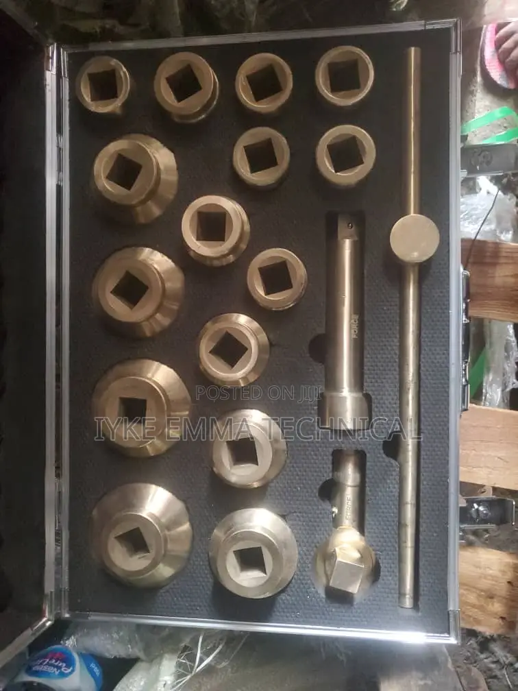 1" Dr Brass Socket Set / Non Spark Socket Set