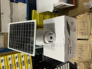 Solar CCTV Camera Color Picture and High