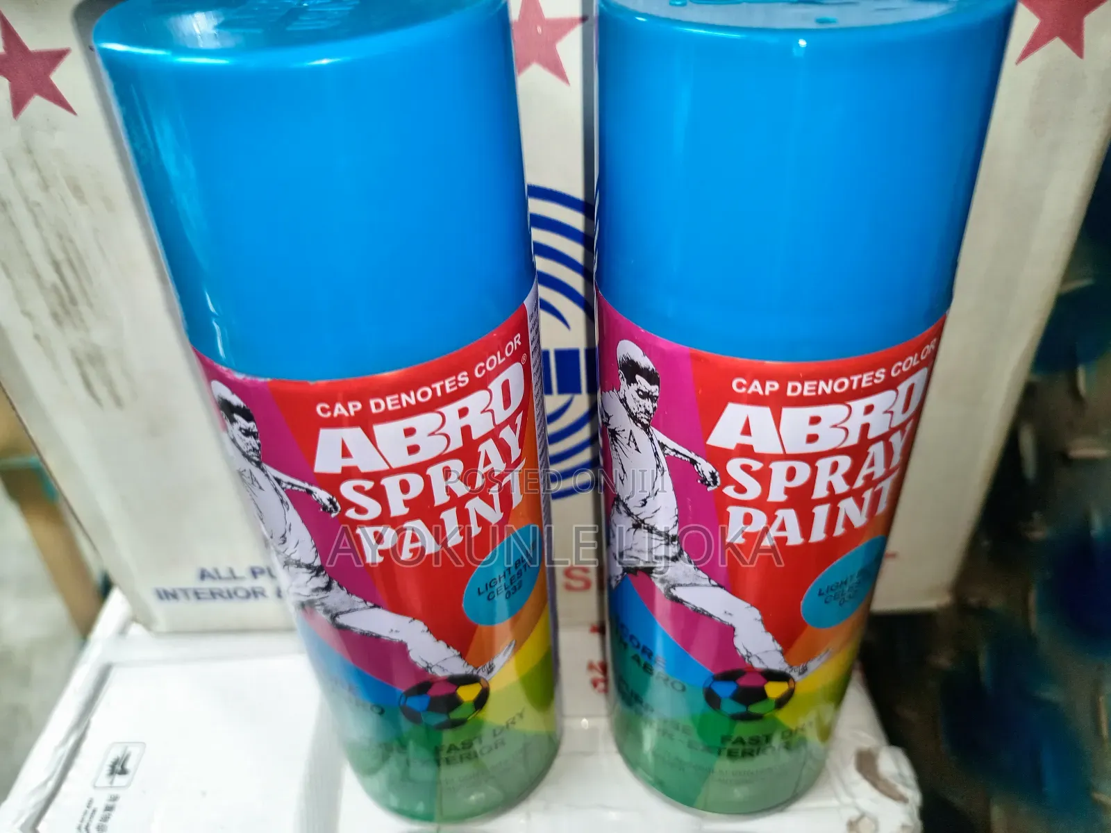 Abro Spraying Paint