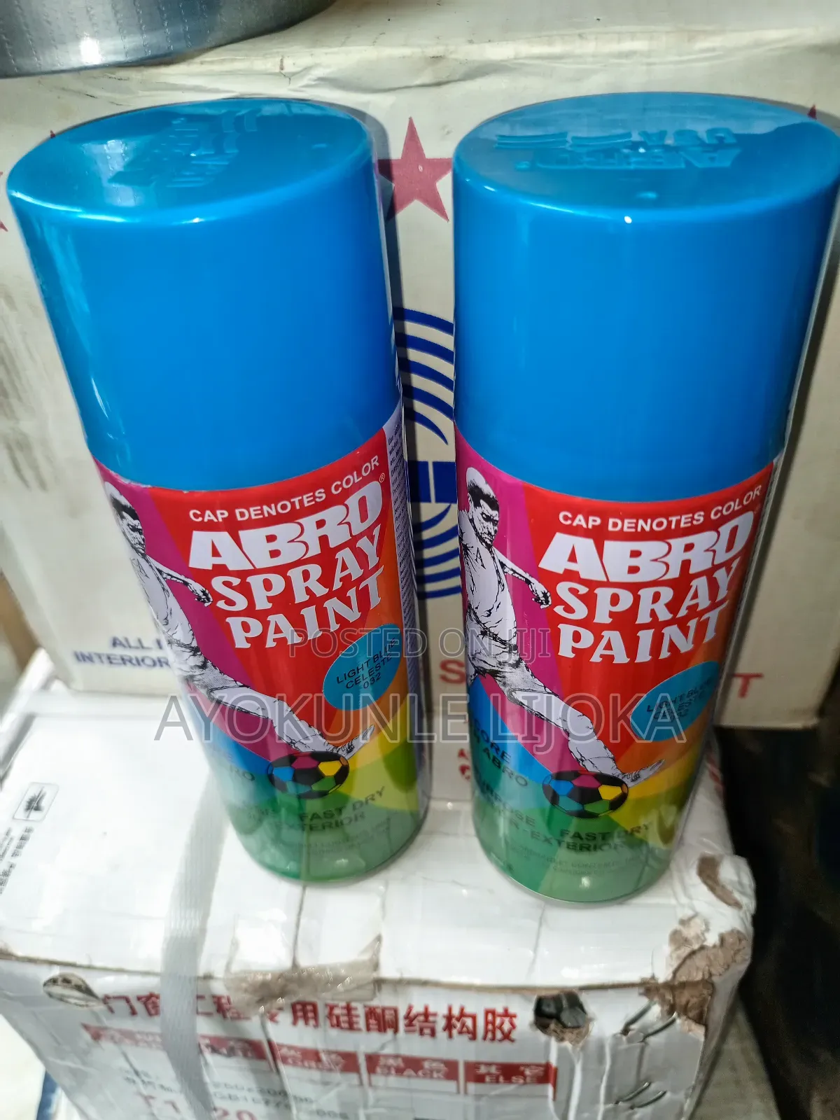 Abro Spraying Paint