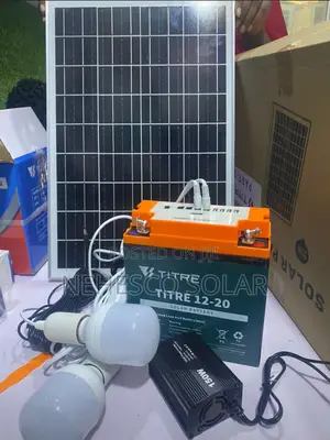 Portable 150w Solar Gen for Single Working Class Small Businesses.