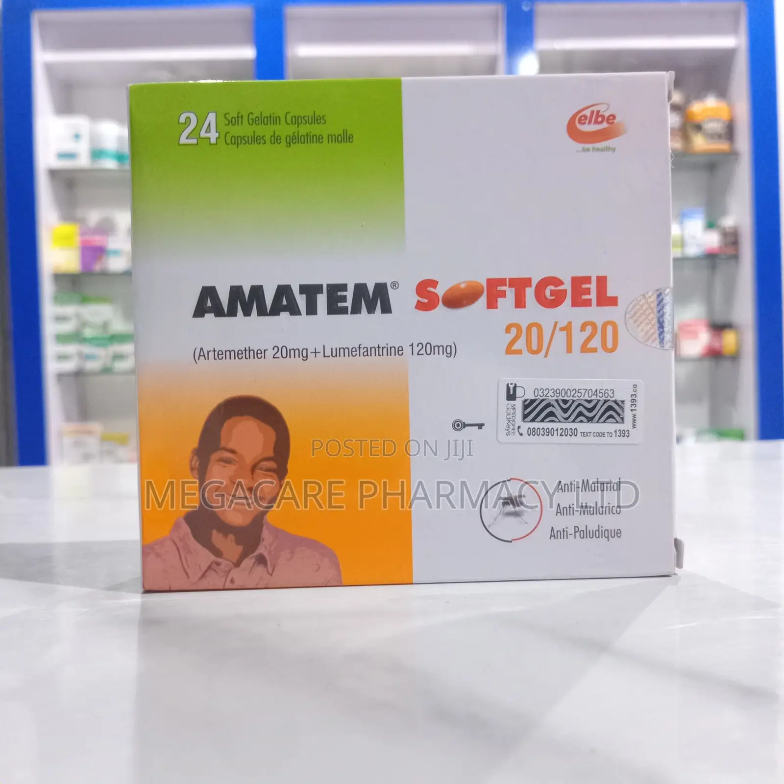 Amatem Softgel 20/120