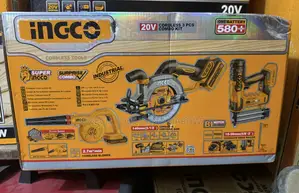 Ingco 20v Cordless 3-piece Combo Kit