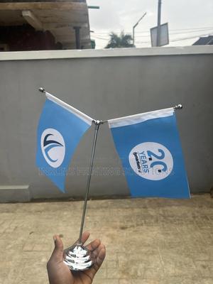 Branded Table and Polyester Event Flags. in Ilupeju - Printing Services ...