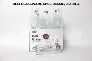 6pcs Round Water Glass Cup