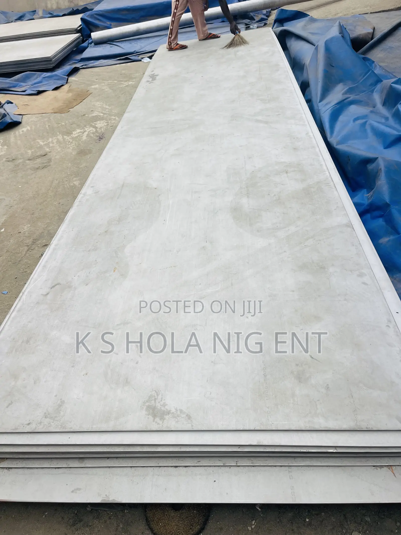 5800mm X 1500mm Stainless Steel Plate { 5ft X 20ft }