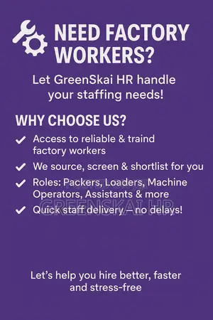 Hire Reliable Factory Workers Fast!