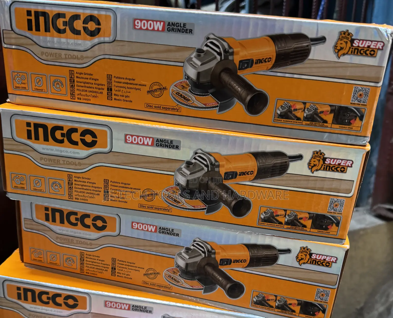 Ingco 900w Angle Grinder