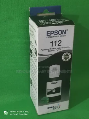 Epson Ink 112 Pigment Black