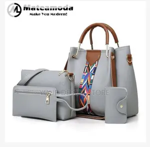 Mateamoda 4 PCS Women Ladies Handbags Purse Shoulder Bags