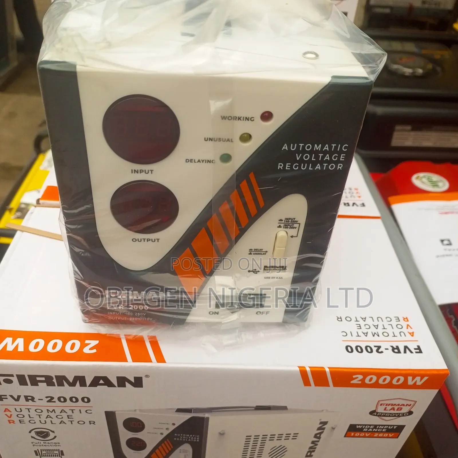 Firman Fvr-2000w Stabilizer Set
