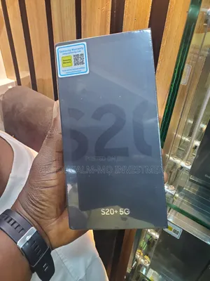 New Samsung Galaxy S20+ 5G 256 GB Black