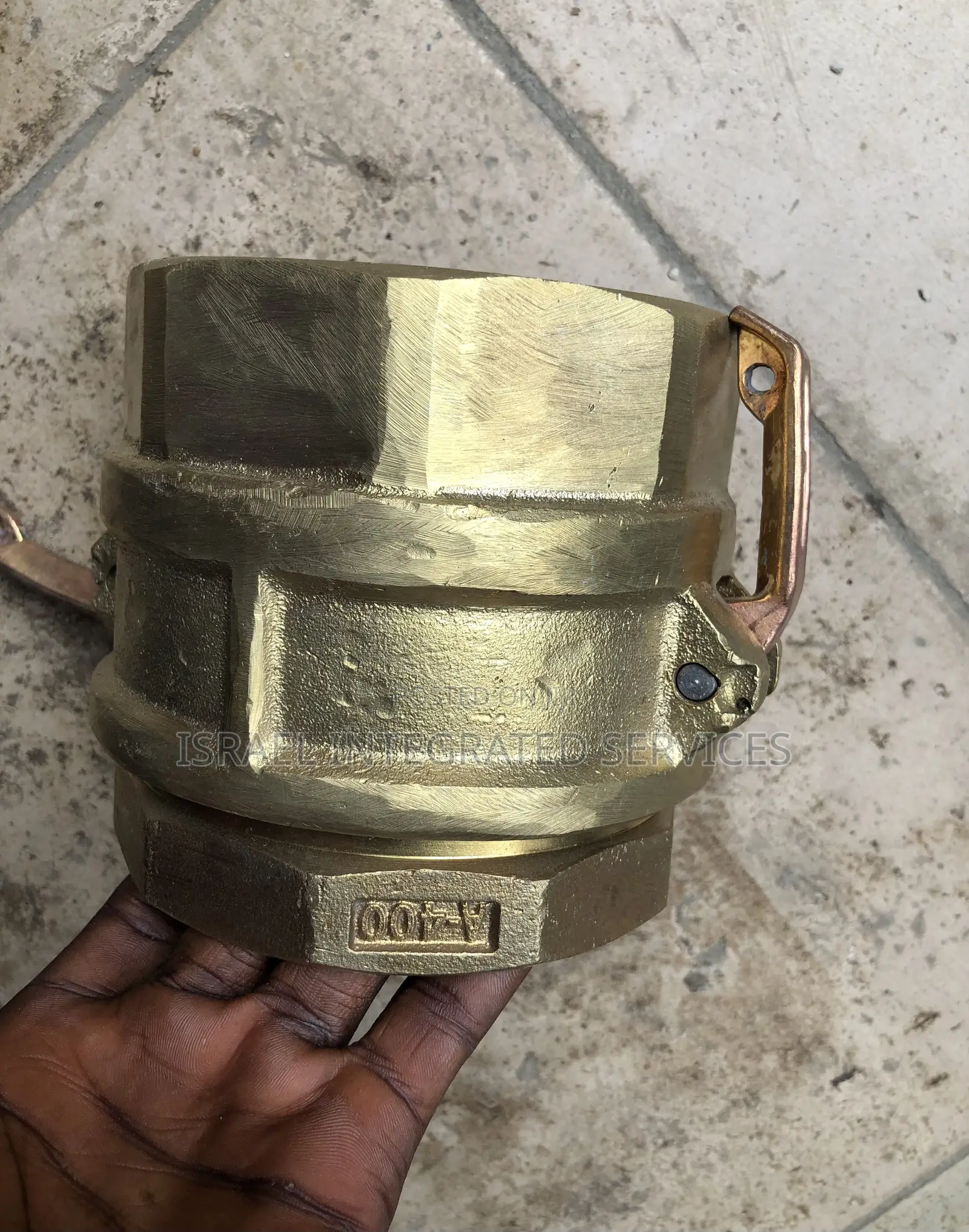Cam Lock 4” Brass
